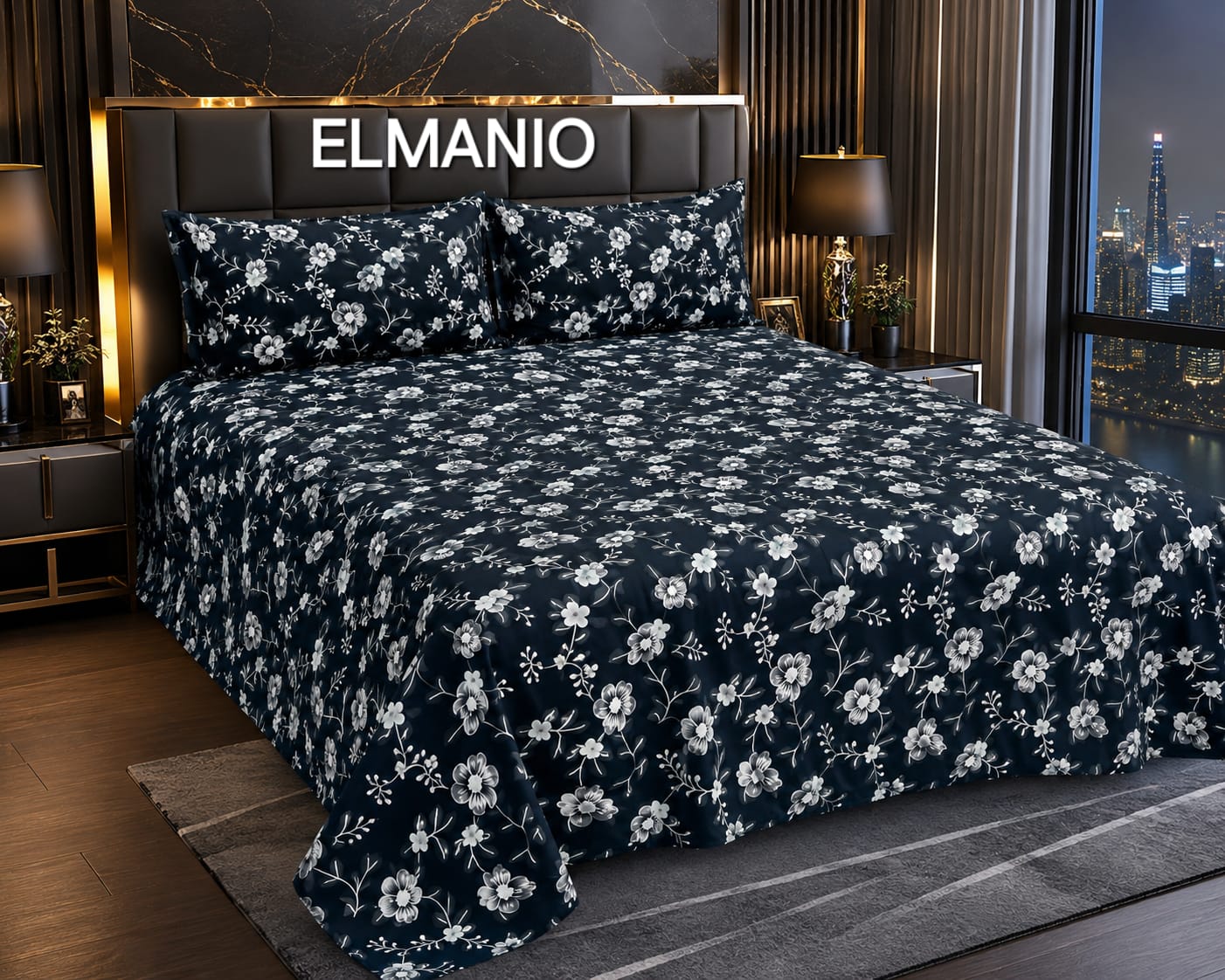 🛏️ Premium King Size Bedsheet Set ✨