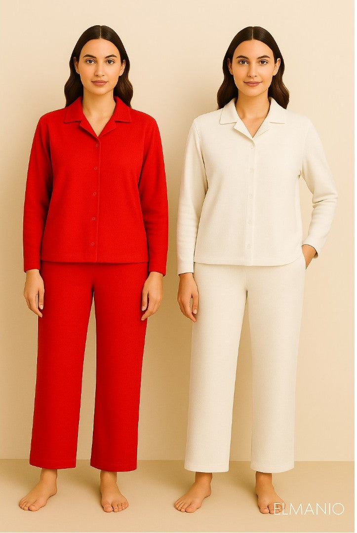 Unwind in elegance with our latest 2-piece ladies' co-ord set – a perfect blend of comfort and class. - El Manio