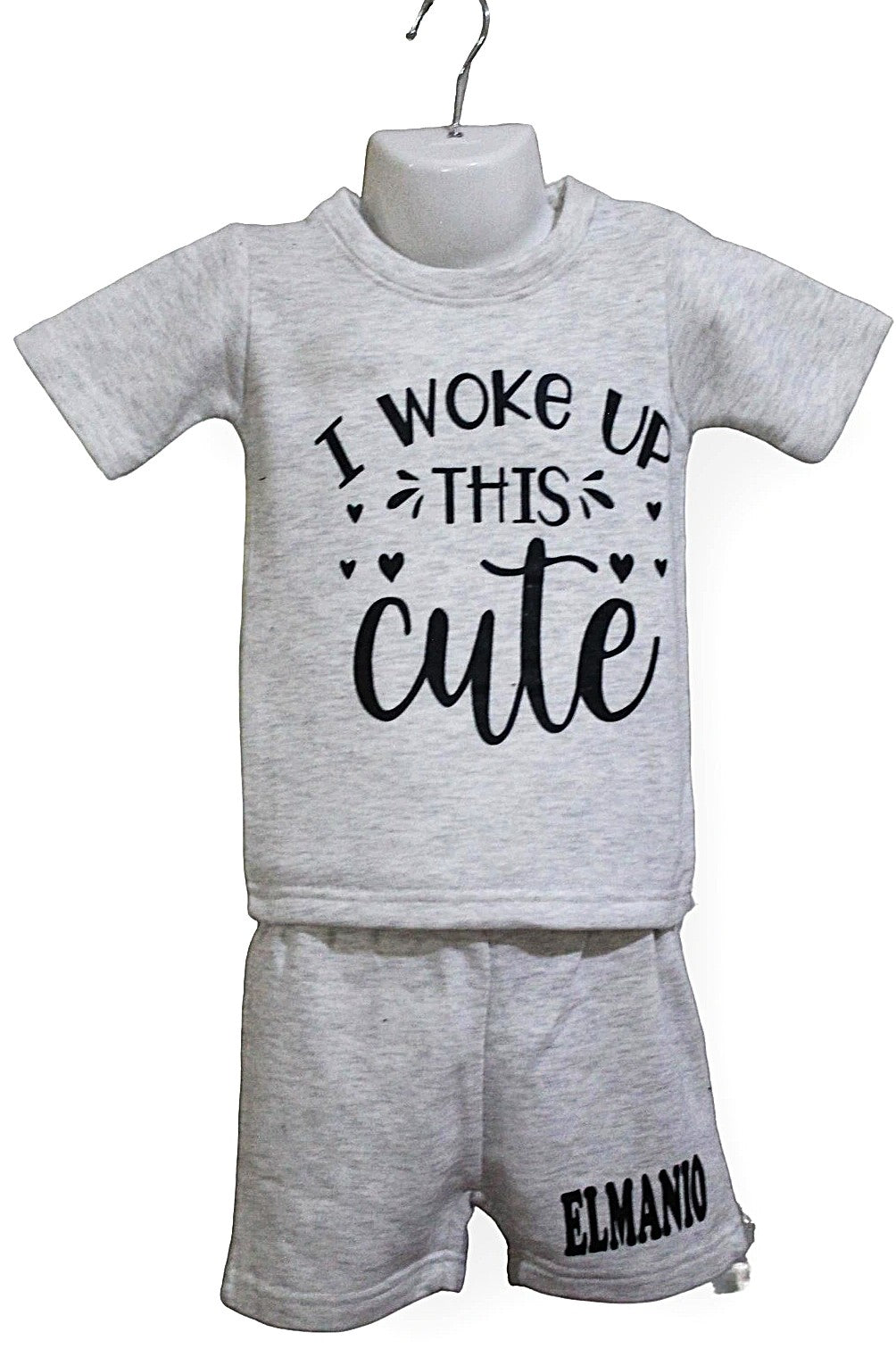 Fashionable Cute Pattern Daily Wear Kids 2pc Comfy Outfits - El Manio