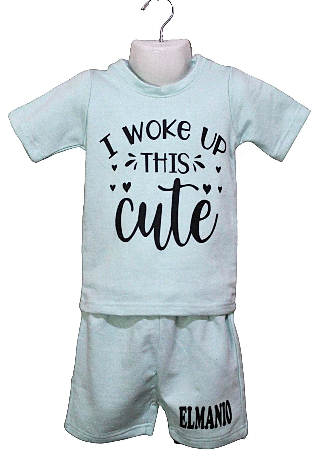 Fashionable Cute Pattern Daily Wear Kids 2pc Comfy Outfits - El Manio