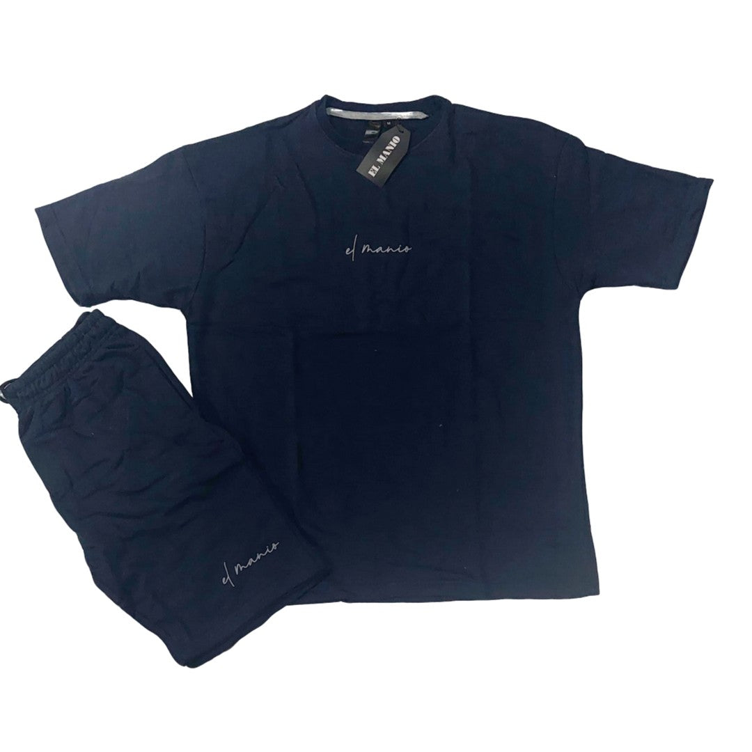 MEN SUMMER SHORTS PAIR IN TERRY FABRIC - El Manio