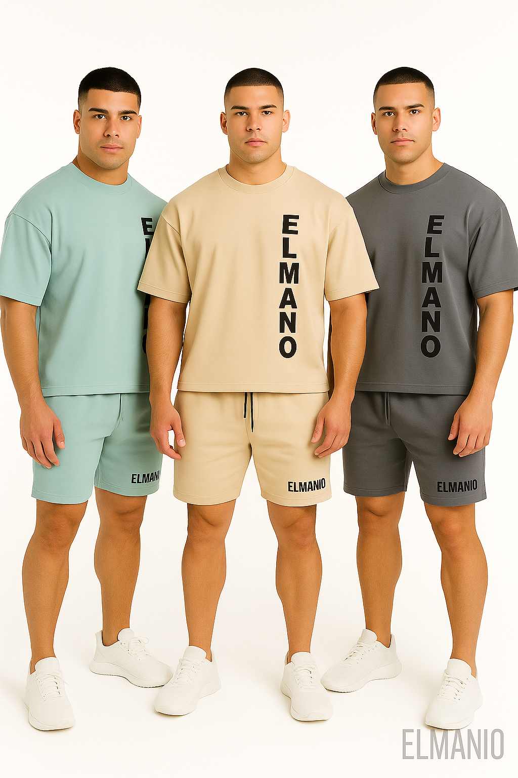 2Pcs Oversized Trendy Outfits For Men's - El Manio