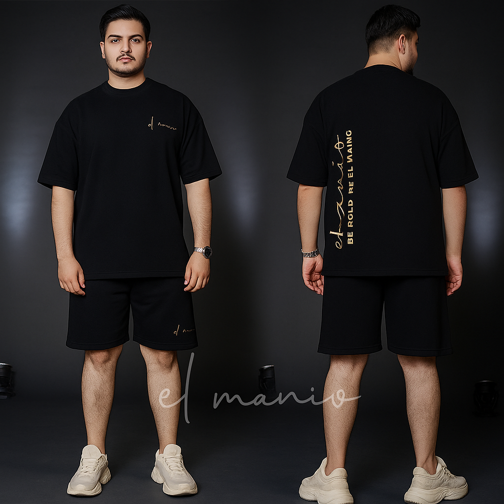 "Men's Oversized 2-Piece Outfit – Bold & Modern Style" (FREE DELIVERY) - El Manio