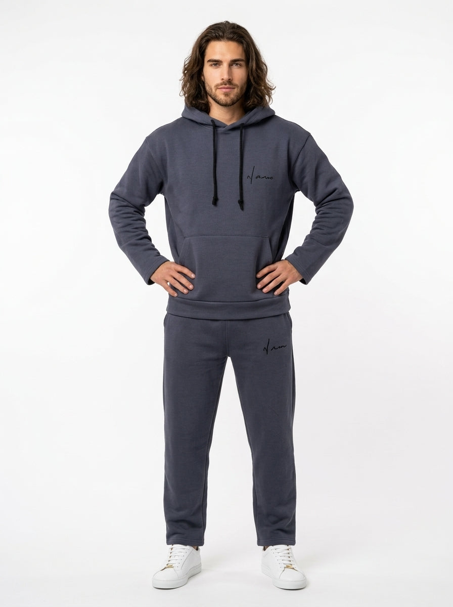 Men’s Terry Drop Shoulder Hoodie Set 👉 Order Now | COD Available