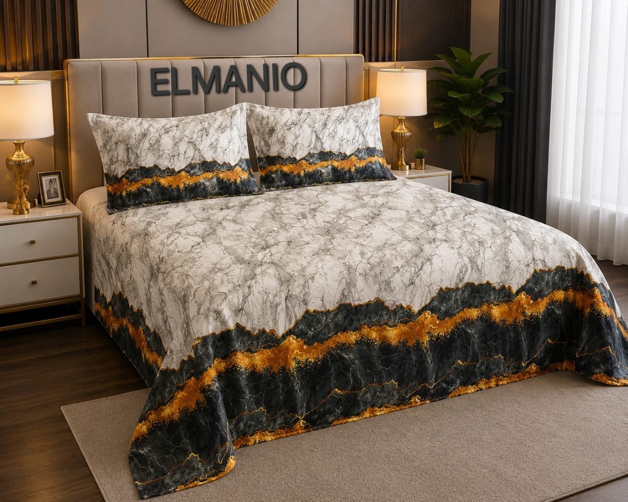 🛏️ Premium King Size Bedsheet Set ✨