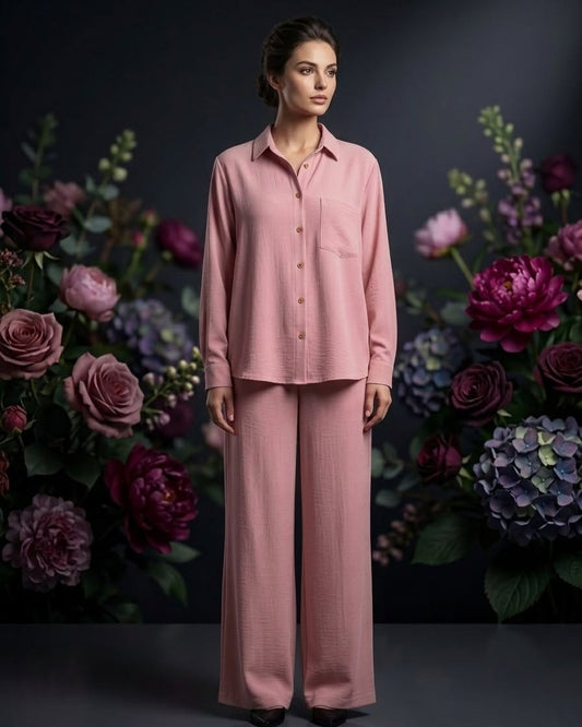 Meet our brand-new Ladies Baggy Co-ord Set crafted in premium, breathable CEY fabric.