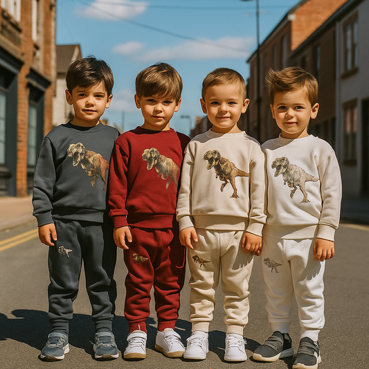 🦖✨ New Arrival Alert – Dino Print Sets! ✨🦖 - El Manio