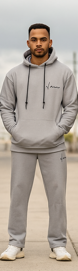 Men’s Terry 300GSM Drop Shoulder Hoodie Set - El Manio