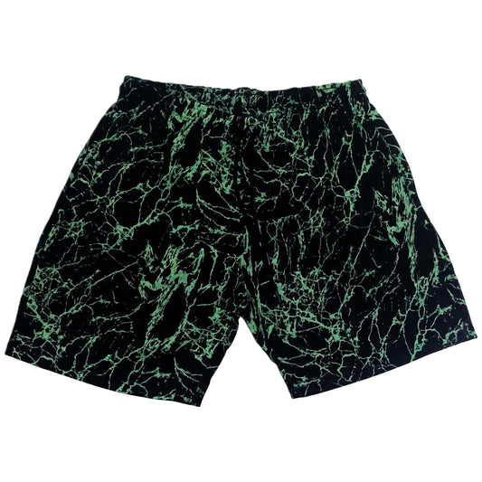 Men's Color Pattern Organic Terry Style Shorts