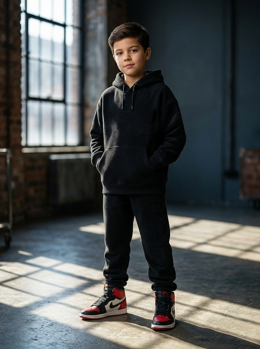 Premium Kids Heavyweight Terry Fleece Tracksuit T HOODIE SETS