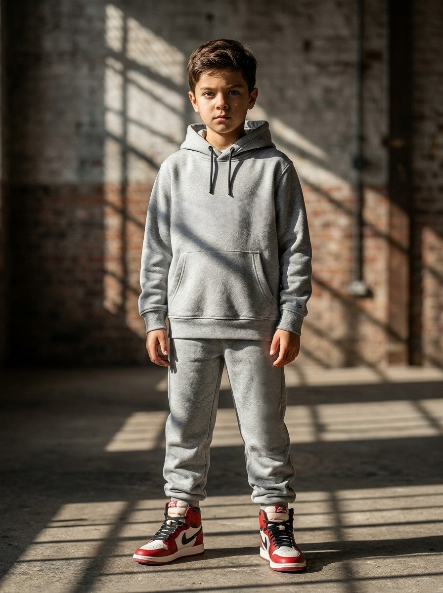 Premium Kids Heavyweight Terry Fleece Tracksuit T HOODIE SETS